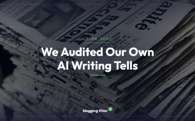 I Ran the Signs of AI Writing Checklist on All 176 of My Own Posts. Here Is the Tally.