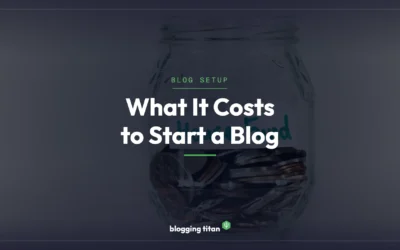 How Much Does It Cost to Start a Blog in 2026? (Domain, Hosting, Real Numbers)
