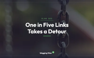 I Mapped All 1,403 Internal Links on My Blog. One in Five Takes a Redirect Detour.