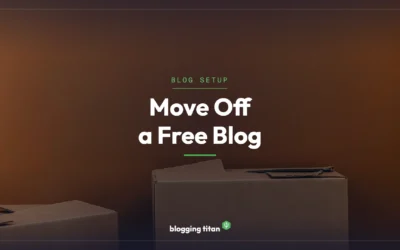 How to Move Off a Free Blog Without Losing Your Traffic