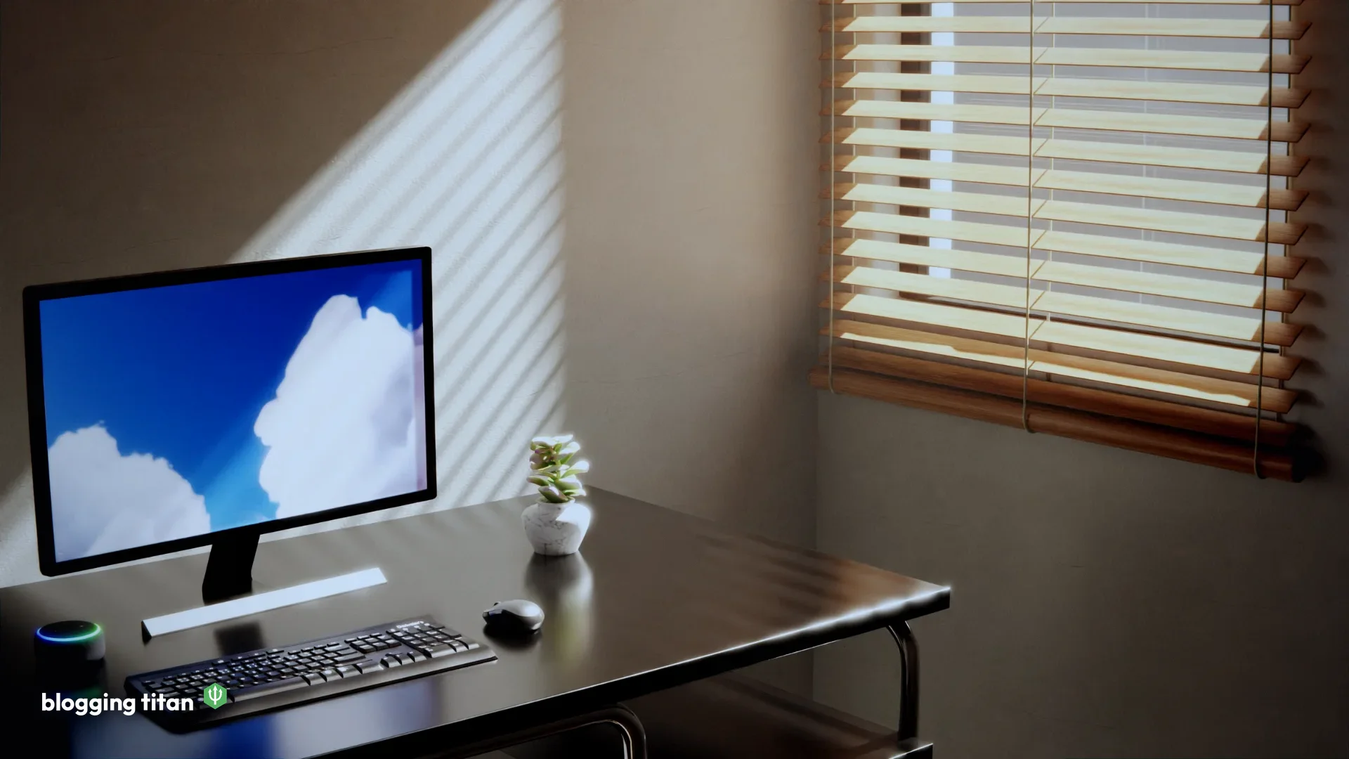 Documentary desk photograph used as the featured image for Ahrefs alternatives - Blogging Titan