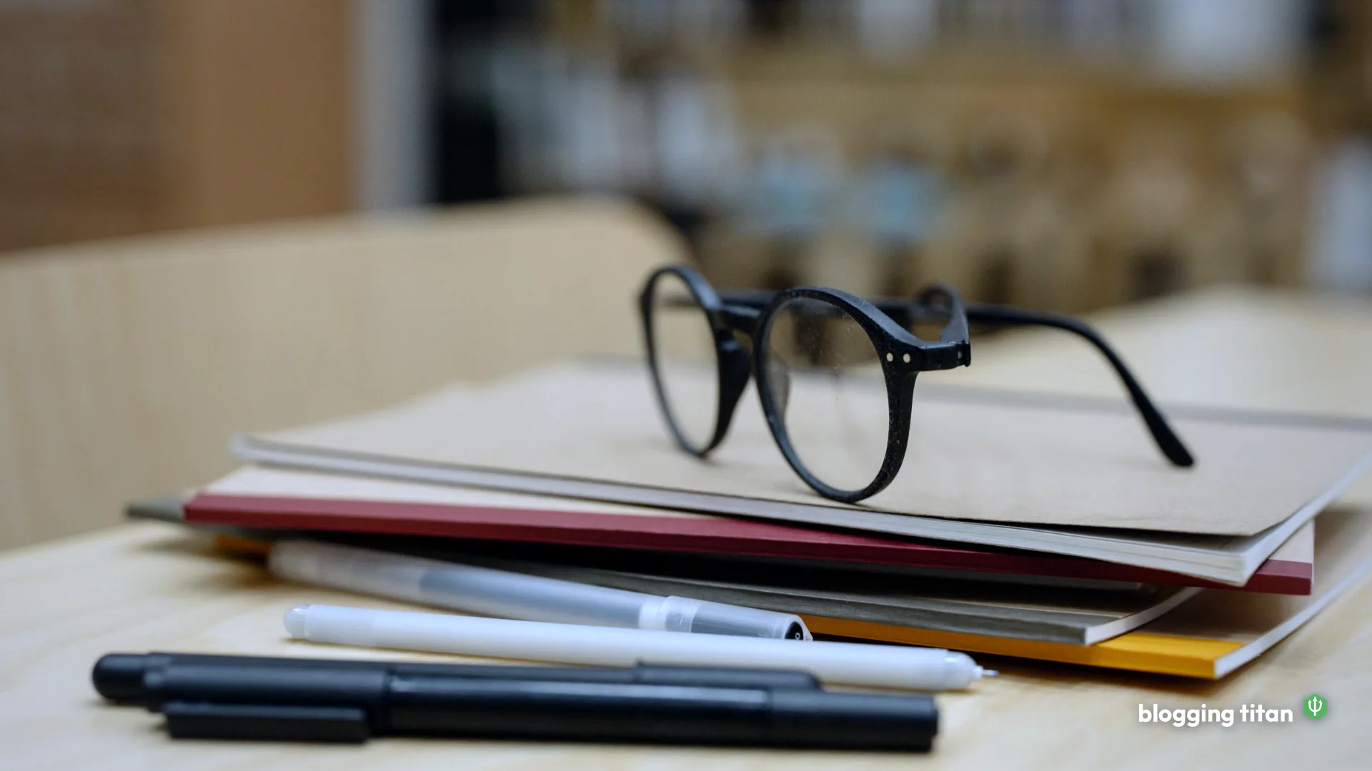 Documentary desk photograph used as the featured image for copy ai alternatives - Blogging Titan