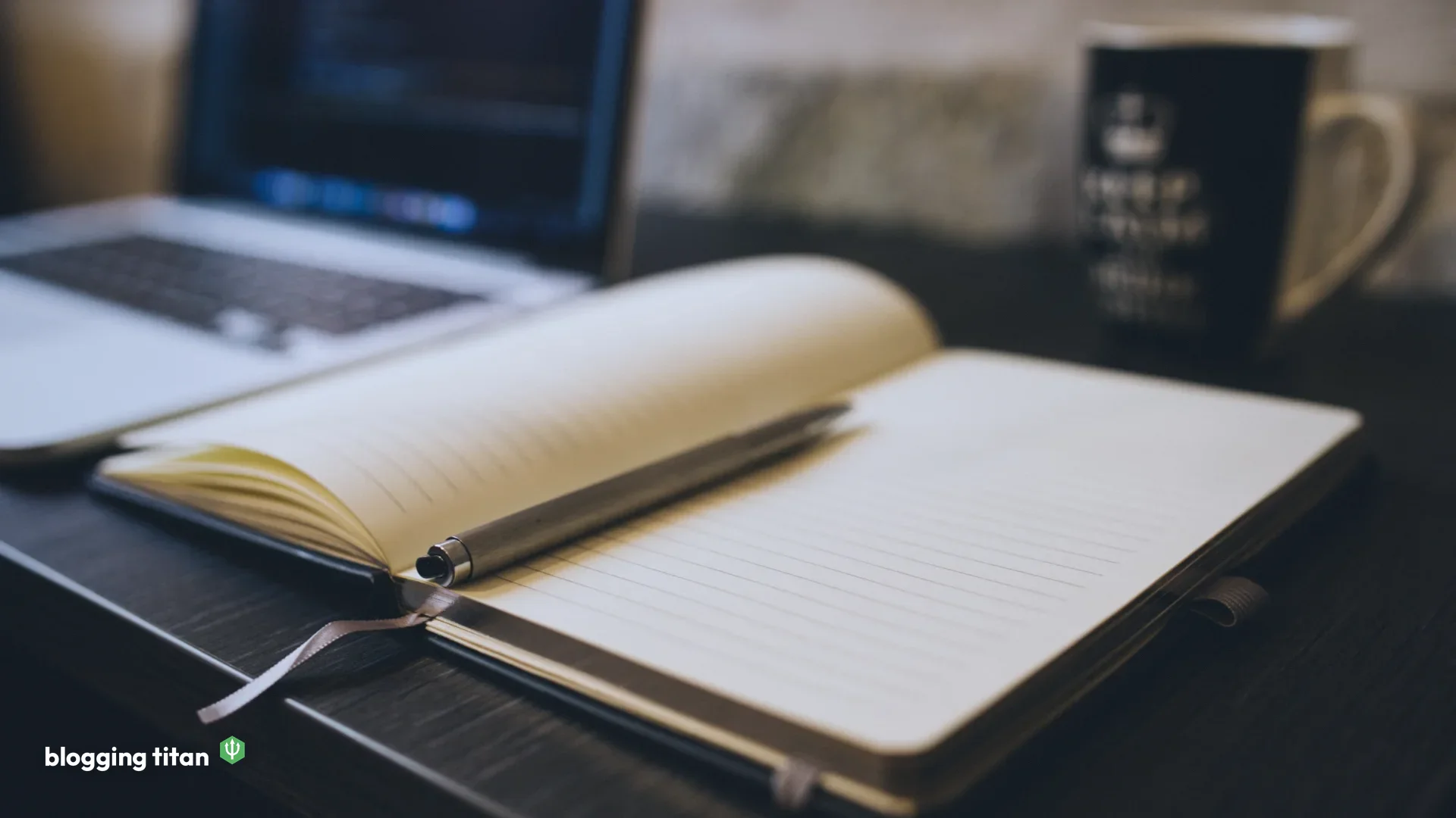 Documentary desk photograph used as the featured image for Divi alternatives - Blogging Titan