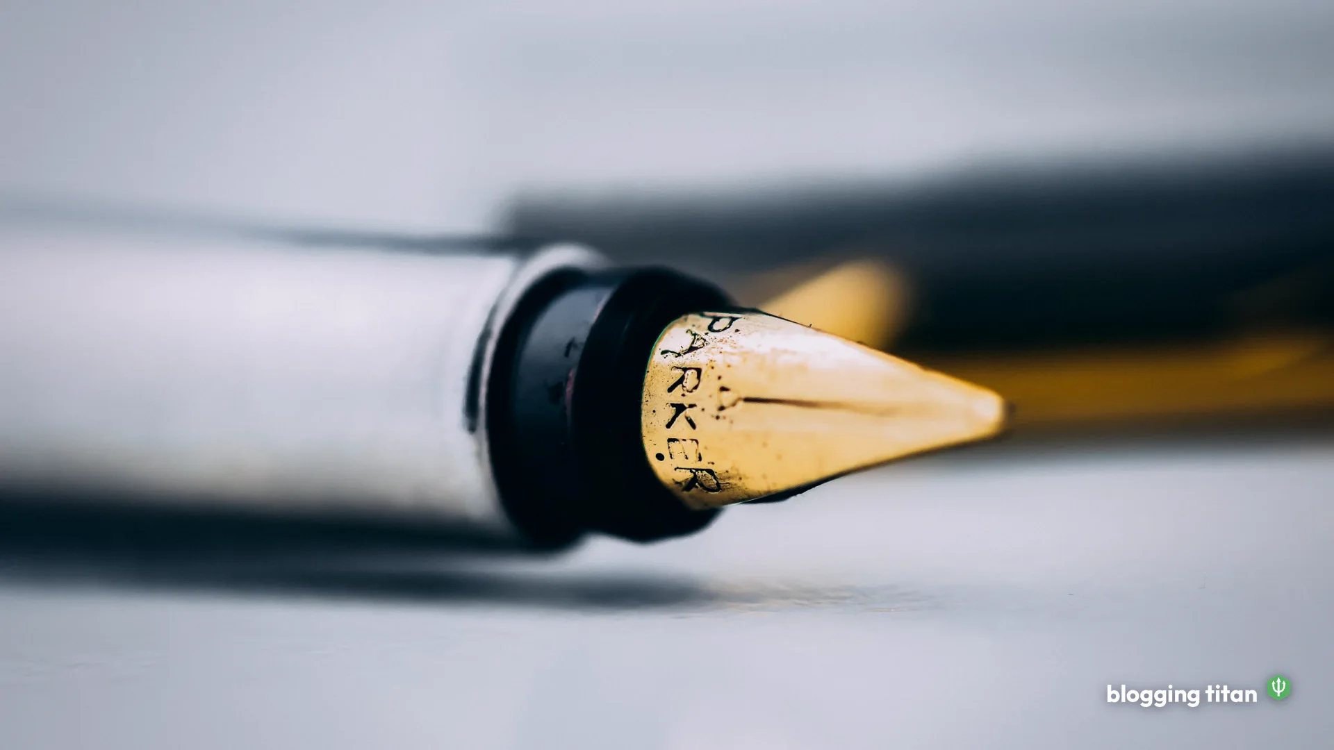Documentary desk photograph used as the featured image for get free traffic to my blog - Blogging Titan