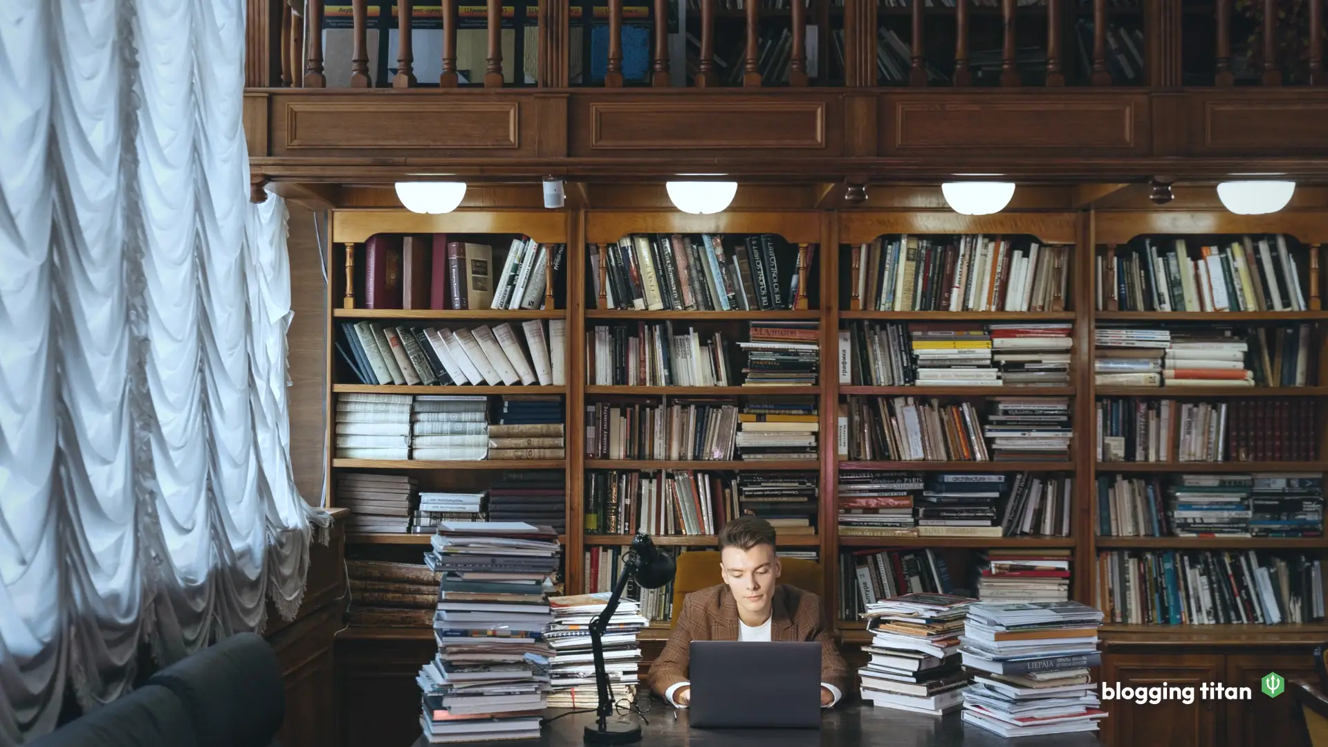 Documentary desk photograph used as the featured image for guest posting byline mirage - Blogging Titan