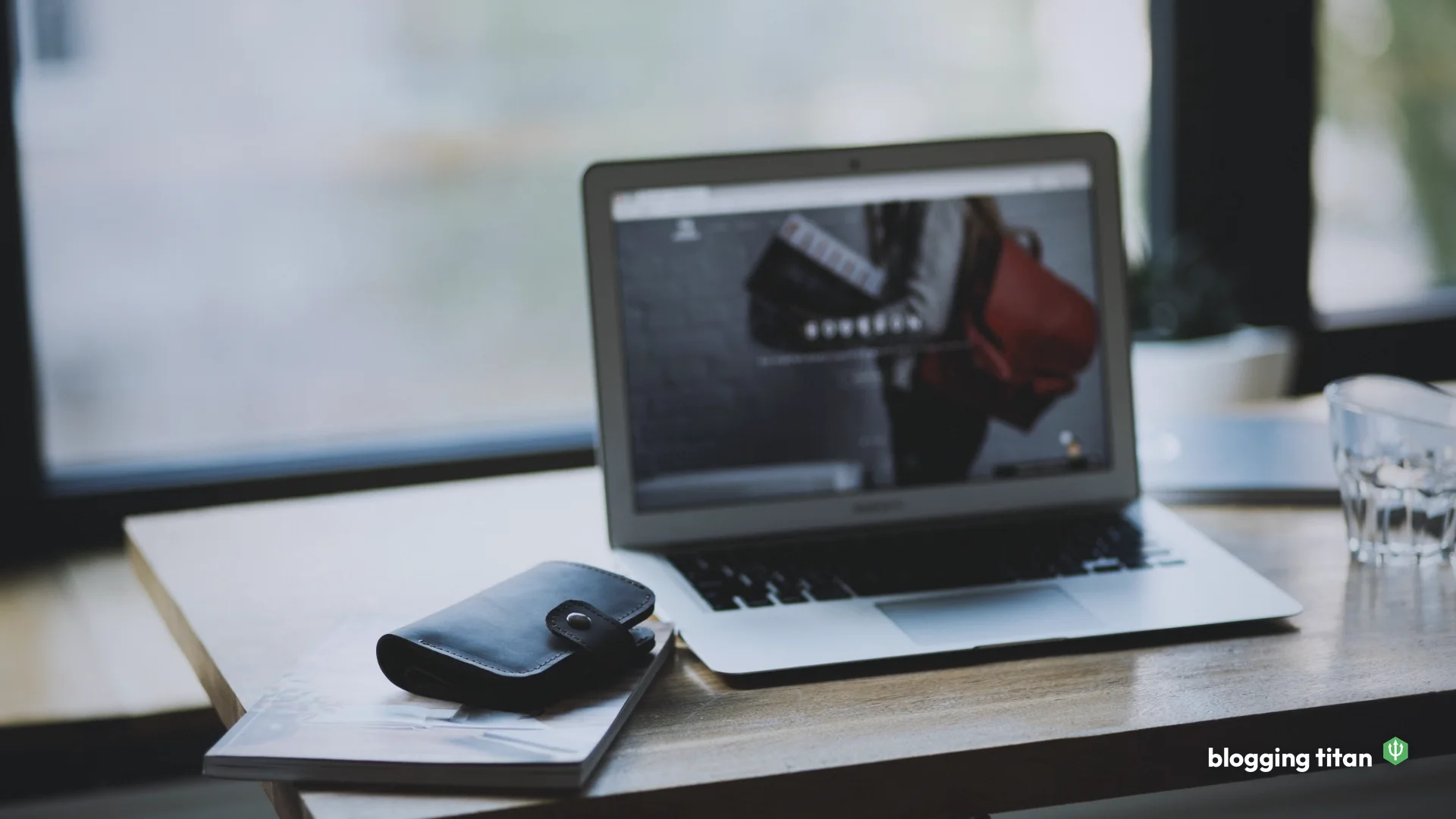 Documentary desk photograph used as the featured image for make money free blog - Blogging Titan