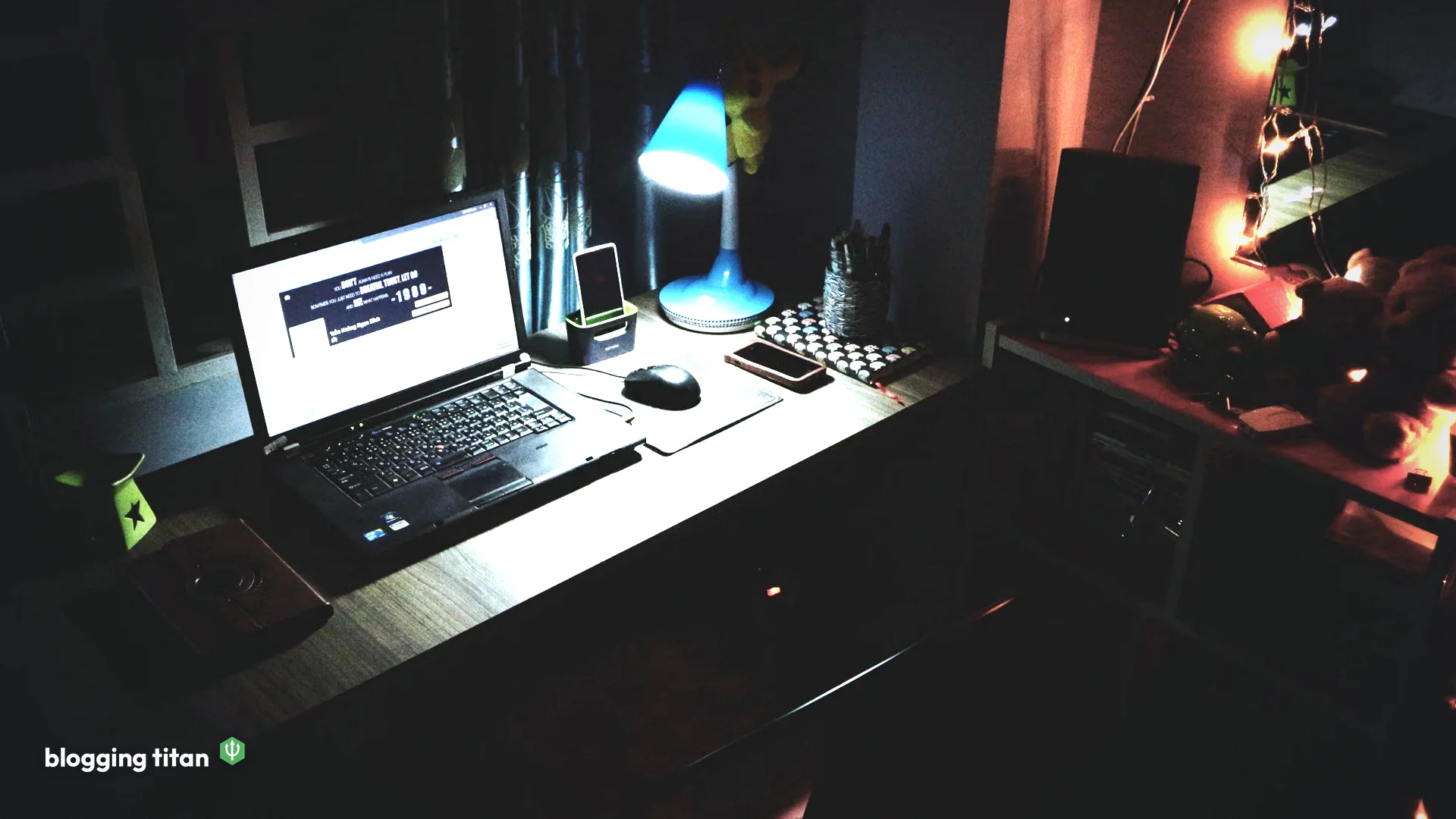 Documentary desk photograph used as the featured image for wordpress com vs wordpress org - Blogging Titan