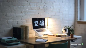 Documentary desk photograph used as the featured image for SE Ranking vs Semrush - Blogging Titan